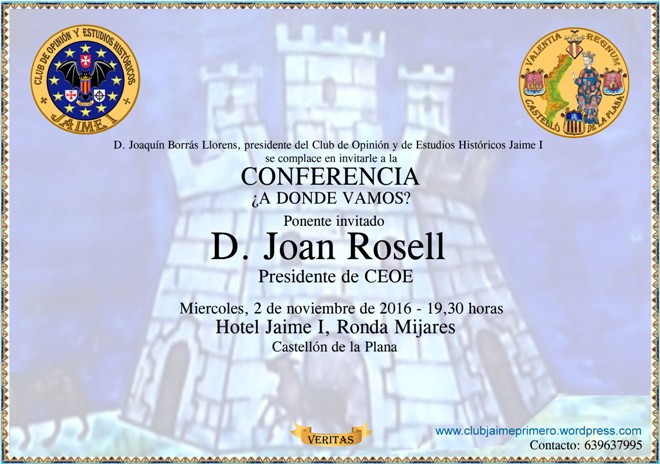 Conferencia J Rosell